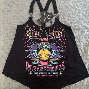 Killstar Black Mystical Paranormal Tank